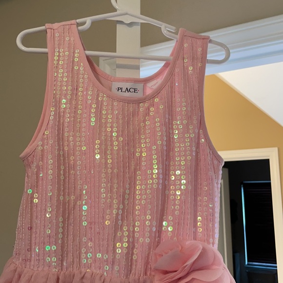 Children’s Place pink dress. Size 7/8. - Picture 2 of 4